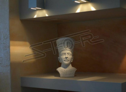 Tutankhamun bust head statue figure sculpture figures statues